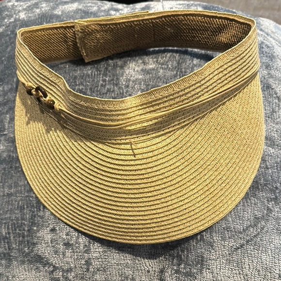 Croft & Barrow Tan Sun Visor Hat - Picture 2 of 5